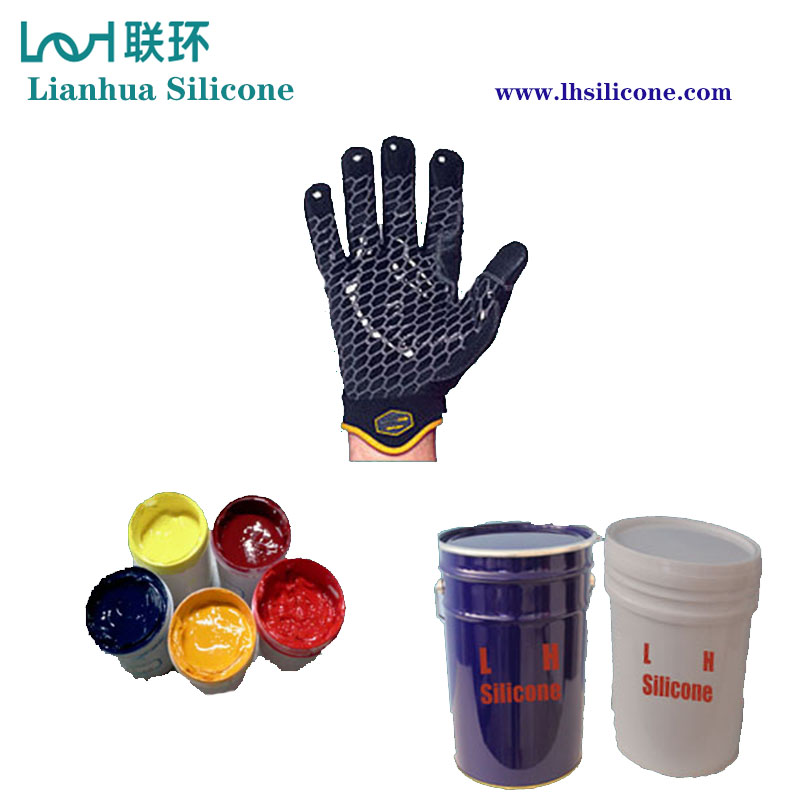 Gloves printing silicone  ink